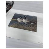 SIGNED MIGRATORY FOWL PRINT STAMPS DENNIS ANDERSON
