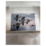 1985 NEW YORK MIGRATORY DUCK PRINT LARRY BARTON