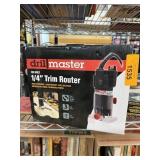 DRILL MASTER 1/4IN TRIM ROUTER POWERS