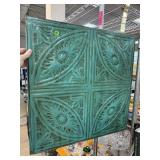 LARGE METAL ARCHITECTURAL TILE