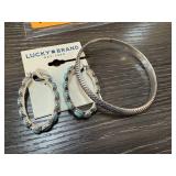 LUCKY BRAND EARRINGS / BRACELET