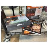 CONTENTS OF SHELF LARGE LOT OF HALLOWEEN