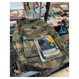 TEXAS SHOOTOUT BACKPACK & BLACKHAWK HOLSTER