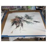 BERT SEABOURN SIGNED NUMBERED N AMERICAN PRINT