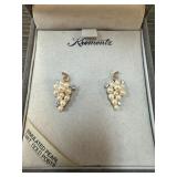 PAIR OF VINTAGE KREMENTZ EARRINGS