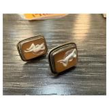 800 SILVER CAMEO VINTAGE EARRINGS