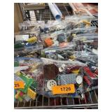 5 SANDWICH BAGS FULL OF LEGOS