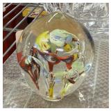 ART GLASS PAPERWEIGHT