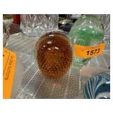 ART GLASS PAPERWEIGHT