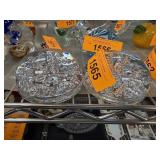 2PC SNOWFLAKE PAPERWEIGHTS