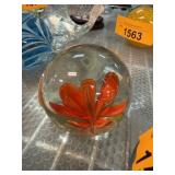 ART GLASS PAPERWEIGHT