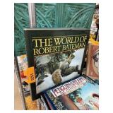 2 ART BOOKS THE WORLD OF ROBERT BATEMAN