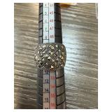 STERLING SILVER MARCASITE RING