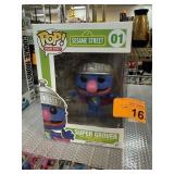 POP VINYL FIGURE SESAME STREET SUPER GROVER 01