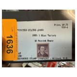 390 PATRICK HENRY 1955 $1 STAMP