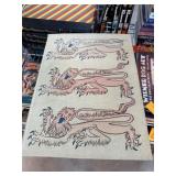 LARGE VINTAGE THE ART OF HERALDRY BOOK