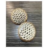 VINTAGE TRIFARI PAIR OF EARRINGS
