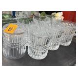 7pc WHISKEY GLASSES