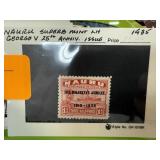 NAURU MINT LH GEORGE V ANN ISSUE STAMP