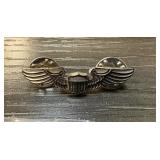 STERLING SILVER WWII PILOTS WINGS