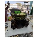 JAN BARBOGLIO BOWL W IRON BASE