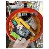5 GALLON BUCKET OF MIXED HARDWARE
