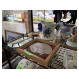 LOT OF MIXED DECOR /PITCHER FIGURINES ETC