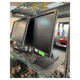 DELL FLAT SCREEN COMPUTER MONITOR