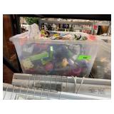 LARGE BIN OF MIXED TOYS