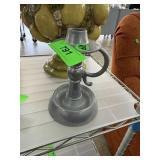 VINTAGE SEXTON PEWTER CANDLESTICK