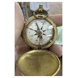 VINTAGE TAYLOR BRASS COMPASS