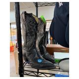 NICE LIZARD JUSTIN COWBOY BOOTS SIZE 7