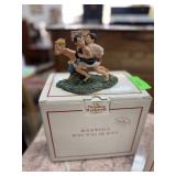 NORMAN ROCKWELL FIGURINE BOYS WILL BE BOYS