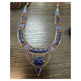 VERY NICE HANDMADE STONE NECKLACE