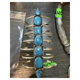 LARGE HOWLITE? ARM BRACELET