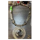 VERY LARGE NECKLACE STATEMENT PIECE