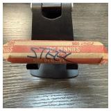 ROLL OF STEEL WHEAT PENNIES CENTS