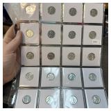 SHEET OF STEEL WHEAT PENNIES CENTS HIGH GRADES