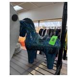 ITALIAN MADE MID CENTURY POTTERY HORSE