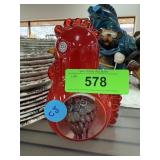 SPANISH MADE ART GLASS BIRD SCULPTURE