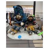 NATURES CHARACTERS SKIING BEARS