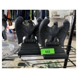 PAIR OF VINTAGE HOLLAND MOLD EAGLE BOOKENDS