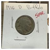 1916-D BUFFALO NICKEL
