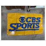 VINTAGE CBS SPORTS BANNER