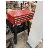 TOOLBOX W MISC CONTENTS LOTS OF ELECTONICS / TOOLS