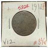 1912 LIBERTY V NICKEL