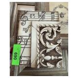 SID DICKENS TILE T-04 MUSIC W MOULDING