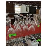LOT OF 8 WATERFORD CRYSTAL WINE GOBLETS