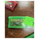 NINTENDO GAMEBOY ADVANCE GAME POKEMON LEAF GREEN
