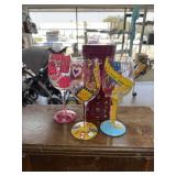 4PC LOLITA WINE GLASSES